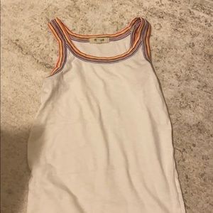 White tank top